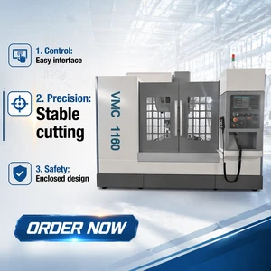 Tailor-made VMC1160 CNC CE Certified High Precision Stable Automated Multifunctional Easy Use High Productivity Brand Parts VMC----procurement customization ----(https://www.cnctt.com)