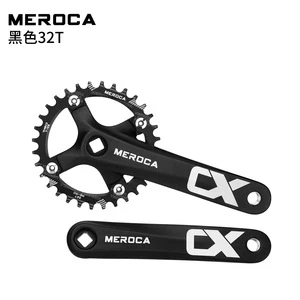 MEROCA Mountain Bike Square Hole Sprocket 104BCD 170mm MTB Crank 32/34/36/38/40/42T MTB Crankset Bicycle Parts----procurement customization ----(https://www.cnctt.com)