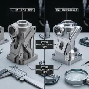 Hybrid Manufacturing Service CNC & 3D Printing Custom Metal Parts with for Machining Aluminum & Precious Metals----procurement customization ----(https://www.cnctt.com)