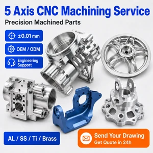 5 Axis CNC Machining Service Precision Machined Parts Aluminum Titanium Stainless Steel Custom CNC Machining Capability----procurement customization ----(https://www.cnctt.com)