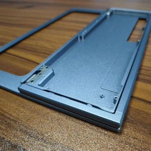 CNC Custom Machined Aluminum Alloy Portable Display Housing Screen Frame Bracket Custom Color for Machining Milling OEM----procurement customization ----(https://www.cnctt.com)