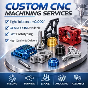 OEM Machining Stainless Steel Aluminum Parts Precision CNC Milling Turning Service Anodizing Hard Anodized Sandblasting Surface----procurement customization ----(https://www.cnctt.com)