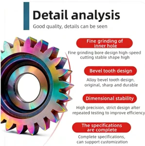 Broaching Tool-High-Precision CNC Machined Gear Machining Tool Gaogong Steel Material Customizable Processing----procurement customization ----(https://www.cnctt.com)