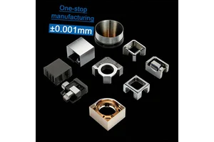 Metal Fabricated Parts CNC Rapid Prototyping Machining Services Black Anodized Metal Parts Metal Kit CNC