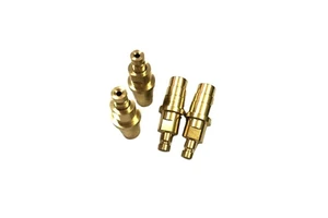 OEM CNC Brass Turning Parts for Car Gauges Temperature Sensor Housing----procurement customization ----(https://www.cnctt.com)