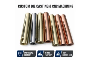 Custom Casting CNC Machining Precision Aluminum Stainless Steel Components One-Stop OEM 5-axis Machine Tool