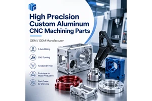 High Precision Custom Aluminum CNC Machining Parts 5 Axis CNC Milling Turning Anodized Metal Parts OEM Manufacturer----procurement customization ----(https://www.cnctt.com)