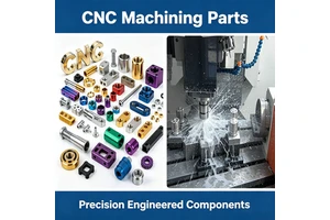 Customized Metal Parts Stainless Steel Aluminum Turning Cutting Milling Precision CNC Machining Service CNC