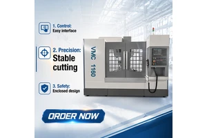 Tailor-made VMC1160 CNC CE Certified High Precision Stable Automated Multifunctional Easy Use High Productivity Brand Parts VMC----procurement customization ----(https://www.cnctt.com)