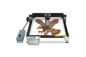 LASER TREE Desktop 10W Laser Wood Engraving Machine CNC Laser Engraver with Air Assist 300*300mm Area for Wood Rubber Stone----procurement customization ----(https://www.cnctt.com)