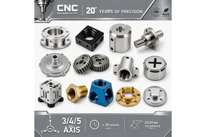 OEM Factory Customized CNC Machining Services 3-axis/4-axis/5-axis Turning and Milling Combined Processing Aluminum Parts----procurement customization ----(https://www.cnctt.com)